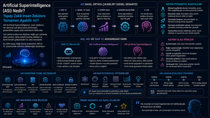 Artificial Superintelligence (ASI) Nedir? Yapay Zekâ İnsan Zekâsını Tamamen Aşabilir mi?